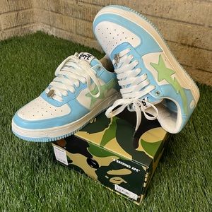 BAPE BAPESTA PASTEL BLUE